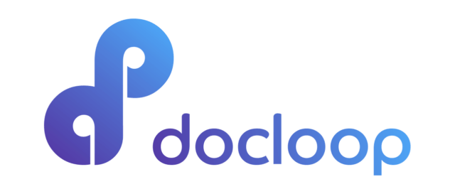 Docloop logo - gradijent