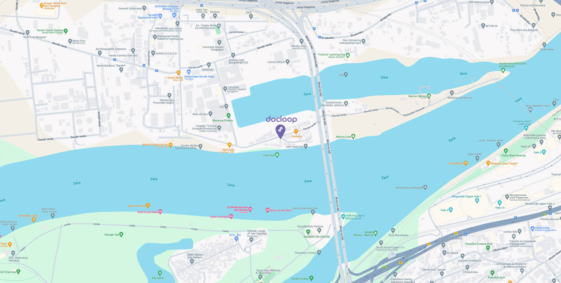 Google map Docloop